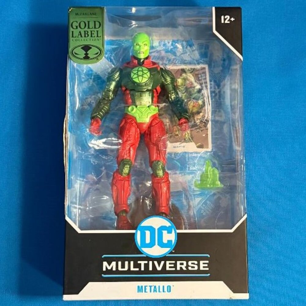 NEW DC MULTIVERSE METALLO GOLD LABEL COLLECTION ACTION FIGURE 7" MCFARLANE TOYS